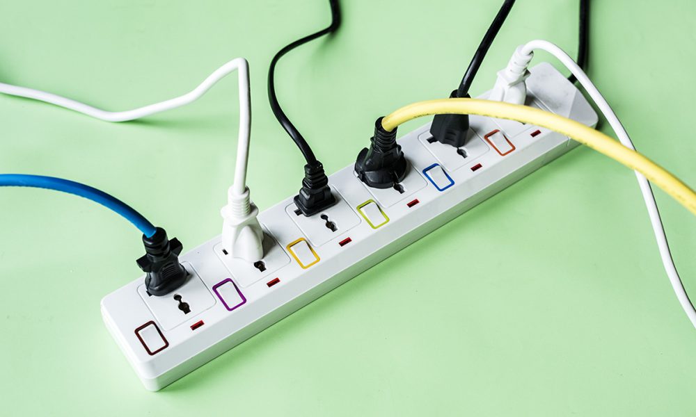 Power sockets are used in Thailand