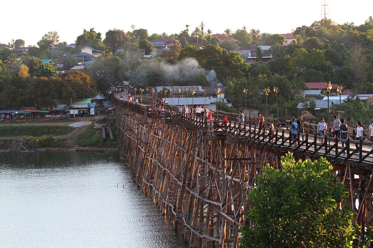 Mon Bridge in Sangkhlaburi