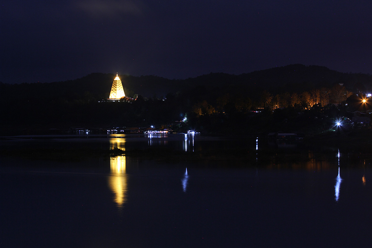 Bodh Gaya Pagoda in Wat Wang Wiwekaram
